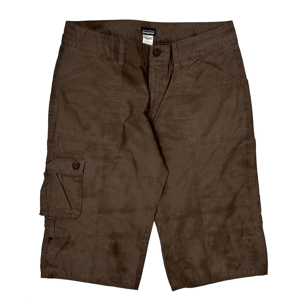 Patagonia Cargo Shorts - 31W US 8 Brown Cotton - Image 2