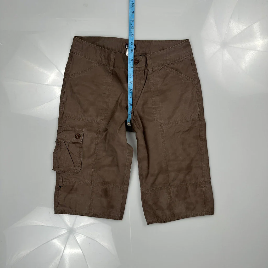 Patagonia Cargo Shorts - 31W US 8 Brown Cotton - Image 4