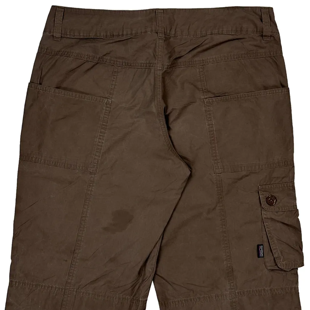 Patagonia Cargo Shorts - 31W US 8 Brown Cotton - Image 7