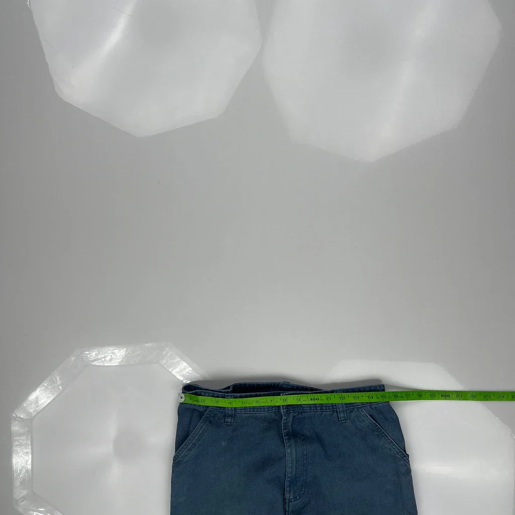 Patagonia Cargo Trousers - 30W 26L Blue Cotton - Image 3