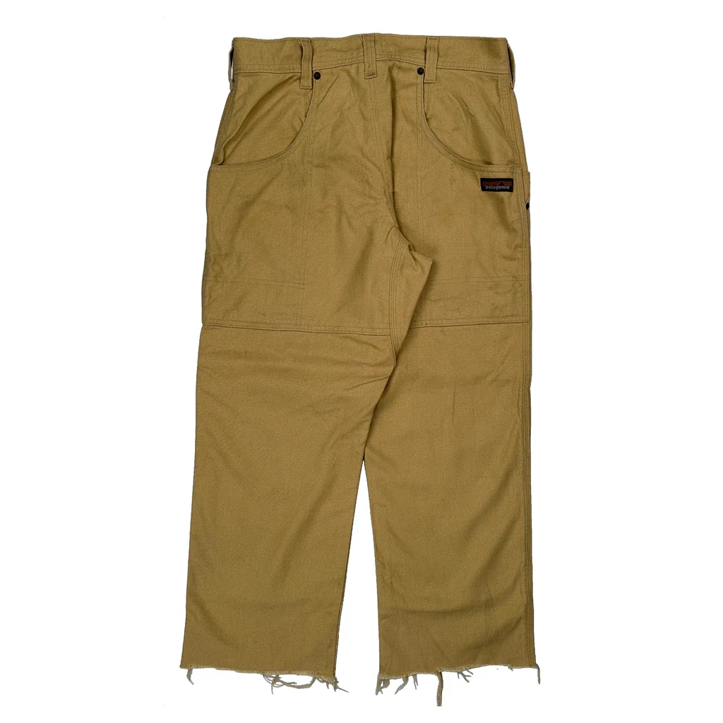 Patagonia Double Knee Swing Pocket Carpenter Pants - 30W 26L Khaki Cotton