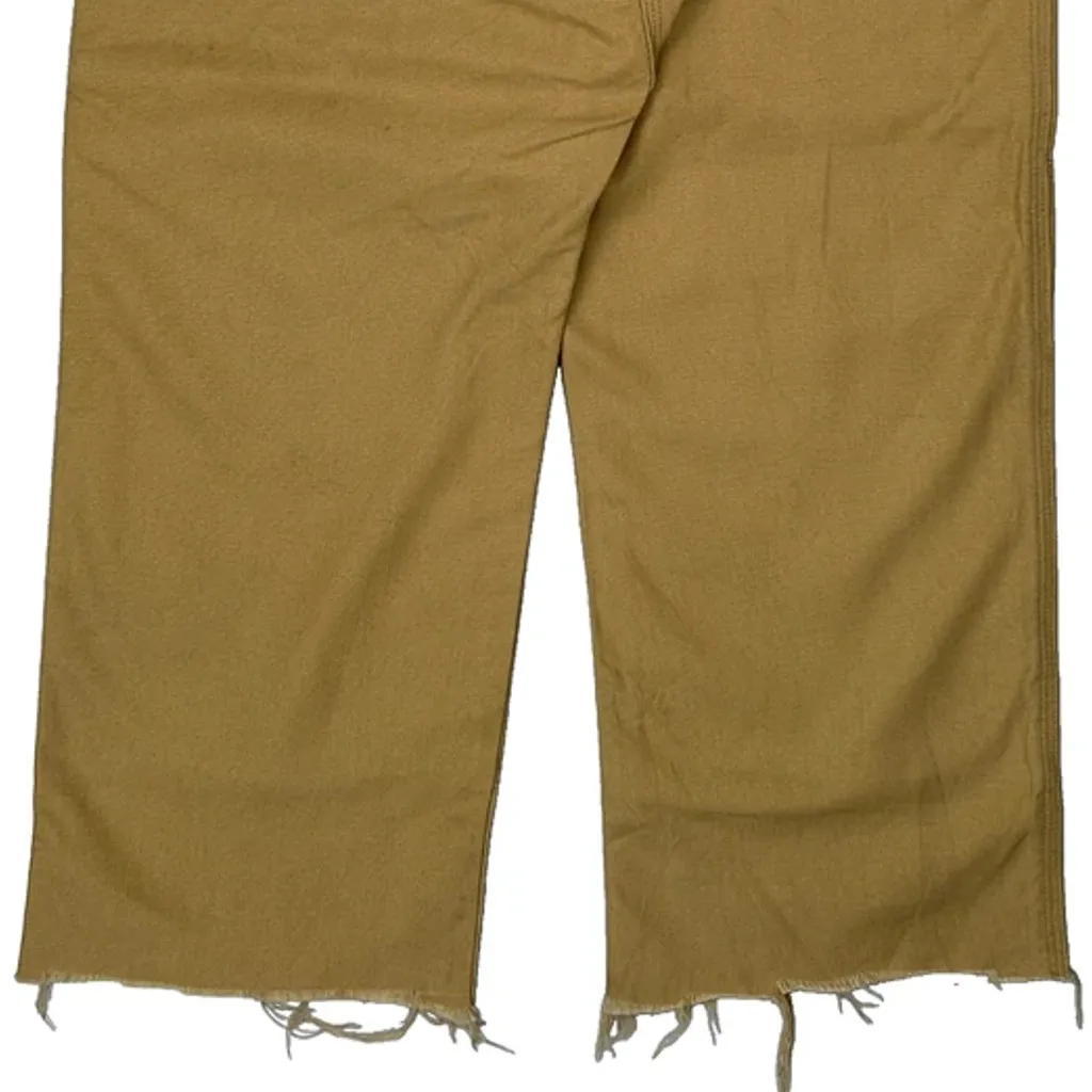 Patagonia Double Knee Swing Pocket Carpenter Pants - 30W 26L Khaki Cotton - Image 7