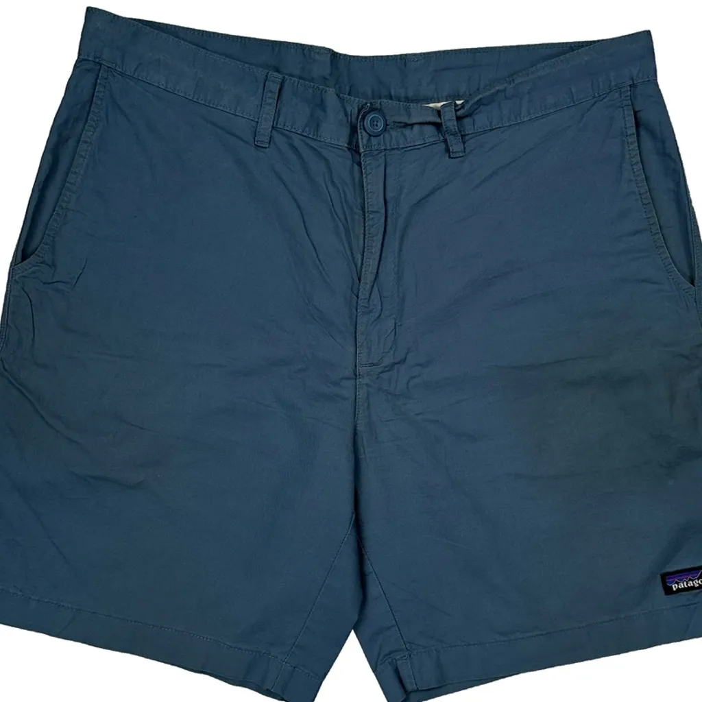 Patagonia Chino Shorts - 33W 7L Blue Cotton - Image 9
