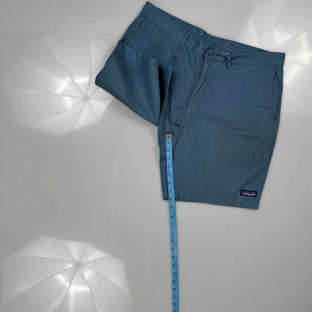 Patagonia Chino Shorts - 34W 6L Blue Cotton - Image 5