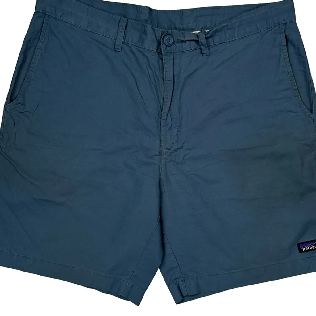 Patagonia Chino Shorts - 34W 6L Blue Cotton - Image 9