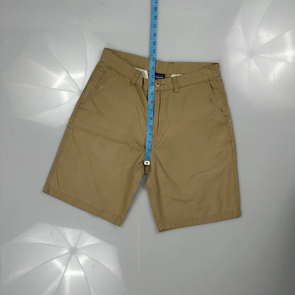 Patagonia Chino Shorts - 28W 8L Khaki Cotton - Image 4
