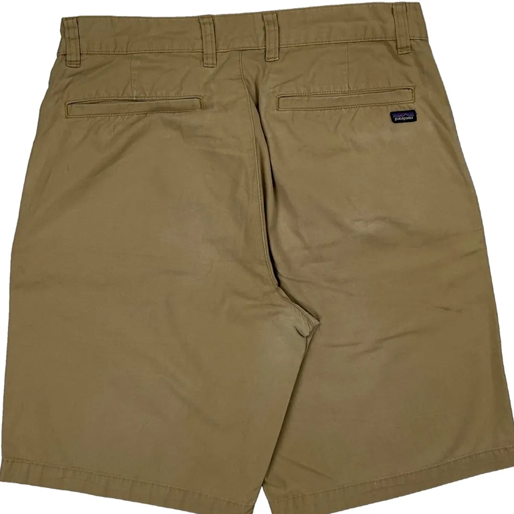 Patagonia Chino Shorts - 28W 8L Khaki Cotton - Image 8