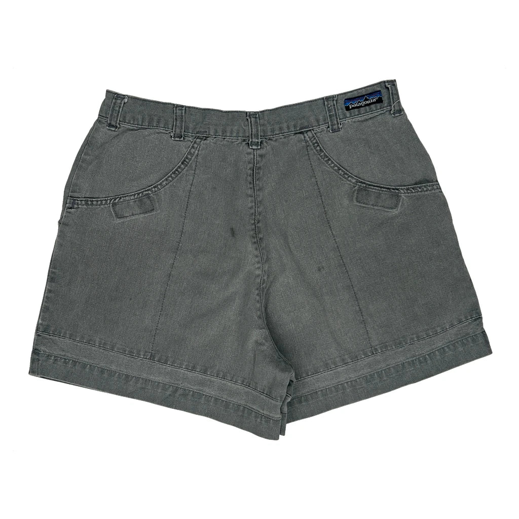 Patagonia Denim Shorts - 30W 5L Grey Cotton
