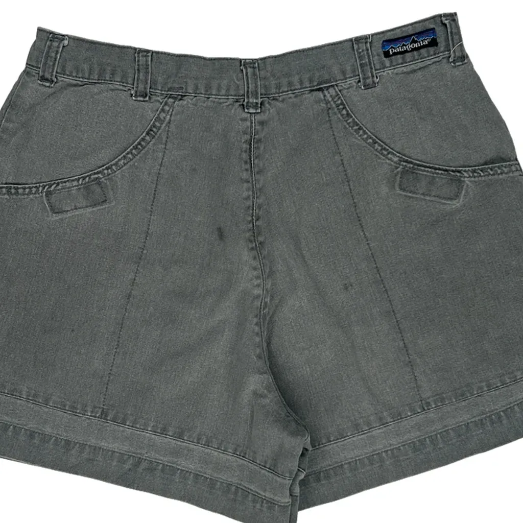 Patagonia Denim Shorts - 30W 5L Grey Cotton - Image 6