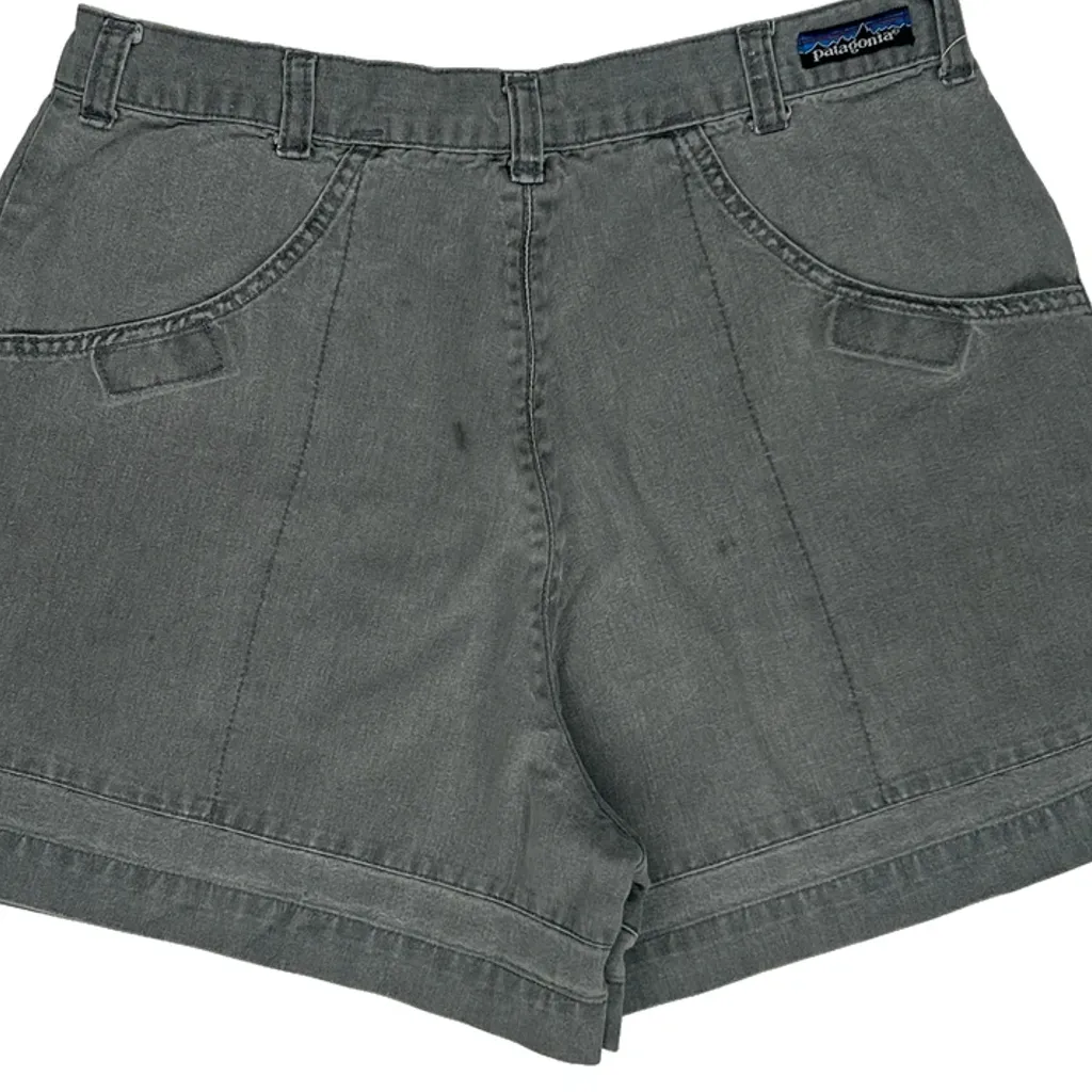 Patagonia Denim Shorts - 30W 5L Grey Cotton - Image 7