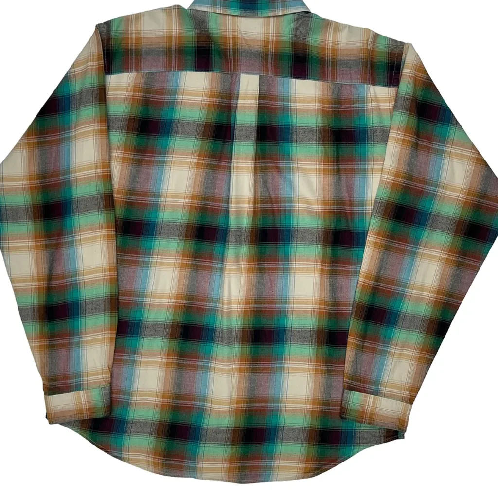 Patagonia Checked Flannel Shirt - Large Multicoloured Cotton - Image 6