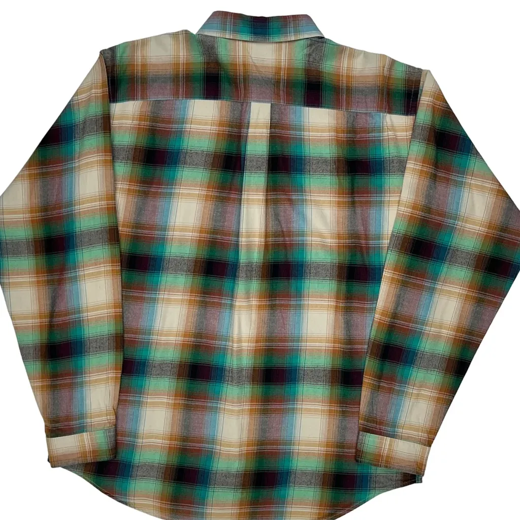 Patagonia Checked Flannel Shirt - Large Multicoloured Cotton - Image 7