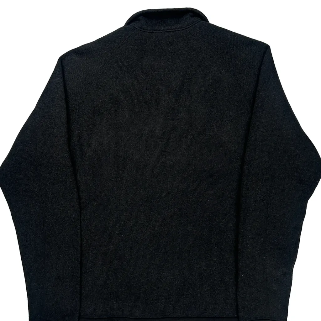Patagonia Fleece Jacket - Large Black Polyester - Image 7