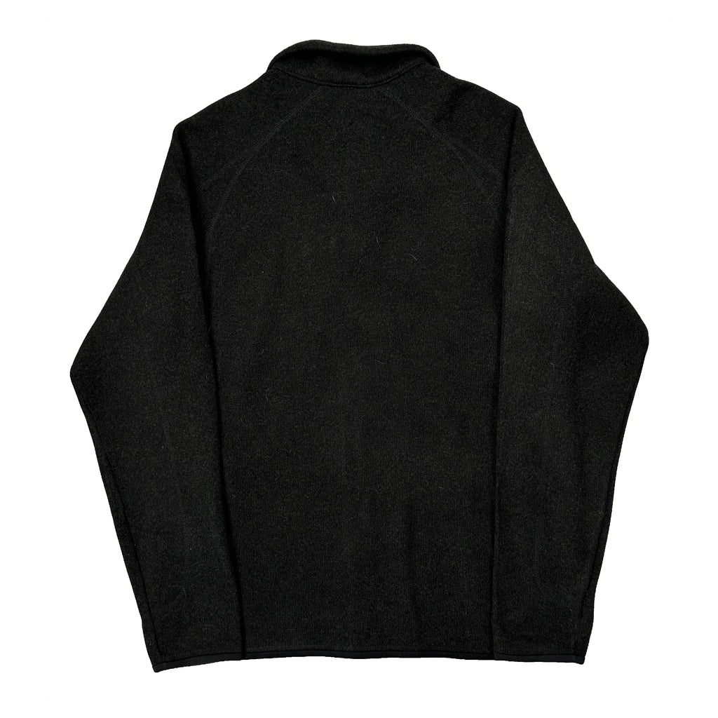 Patagonia Fleece Jacket - Large Black Polyester - Image 2