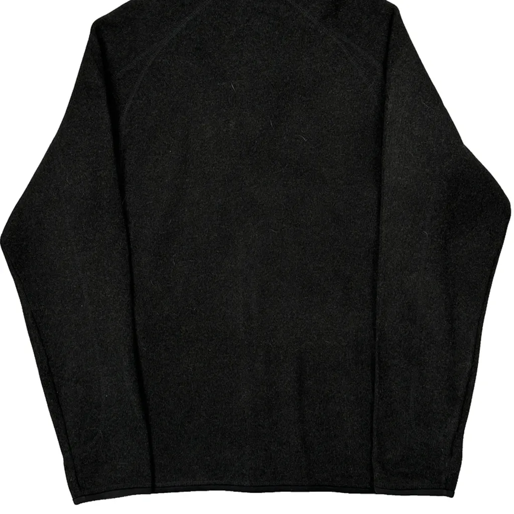 Patagonia Fleece Jacket - Large Black Polyester - Image 7