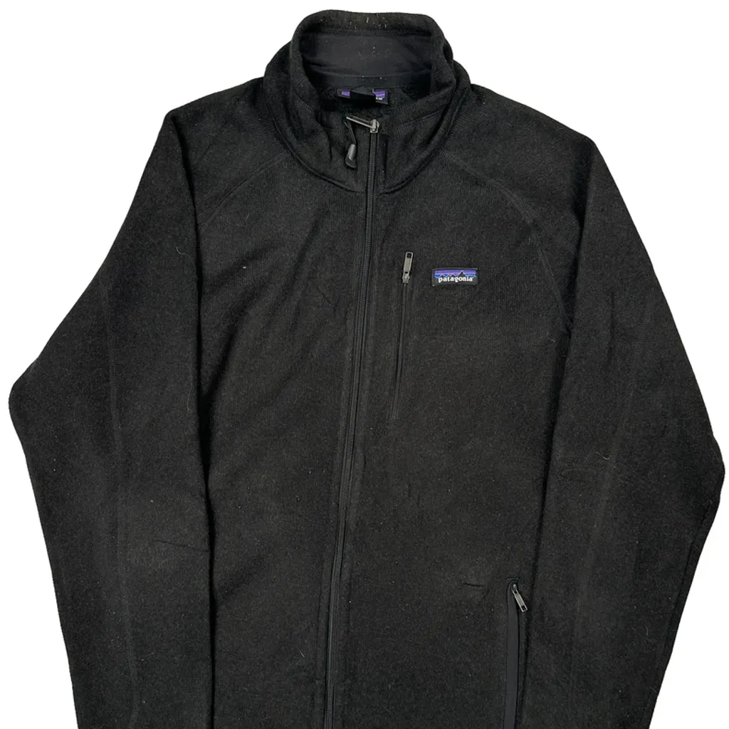 Patagonia Fleece Jacket - XL Black Polyester - Image 4