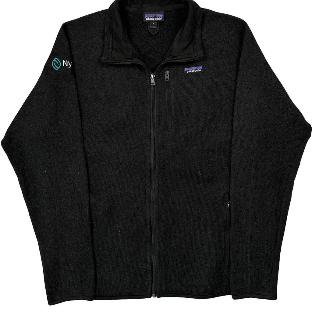 Patagonia Fleece Jacket - XL Black Polyester - Image 4