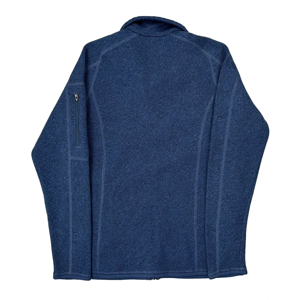 Patagonia Fleece Jacket - Large Blue Polyester - Image 2