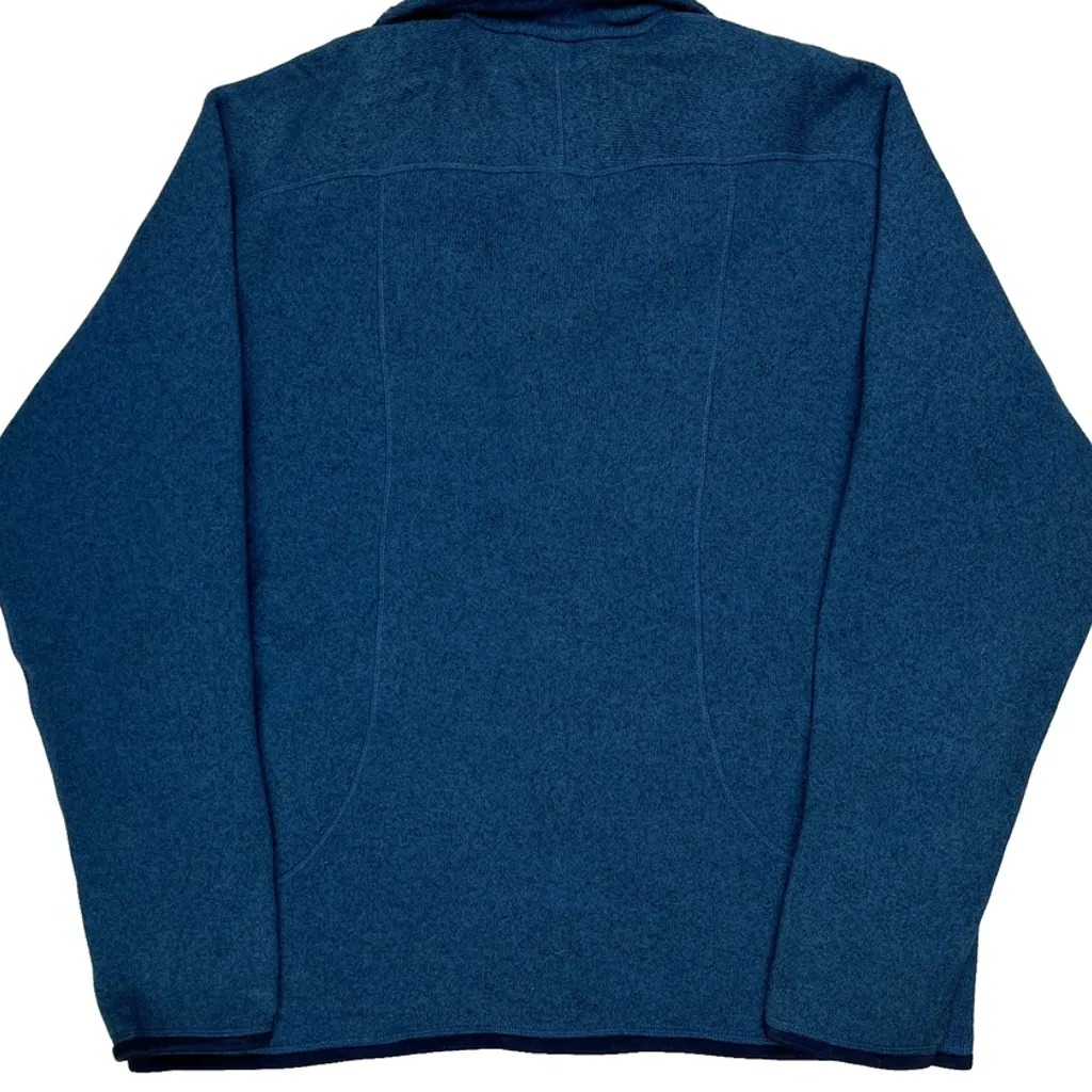 Patagonia Fleece Jacket - Small Blue Polyester - Image 7