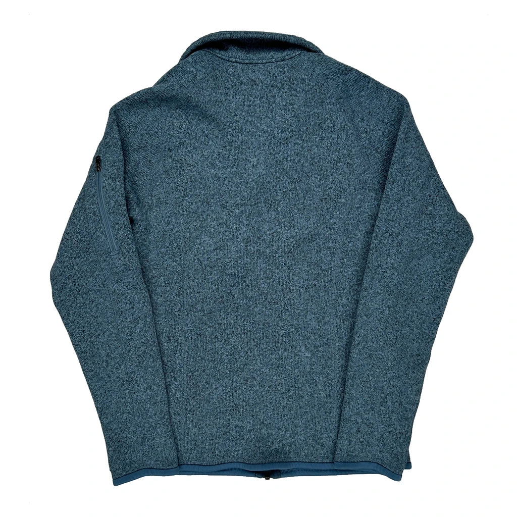 Patagonia Fleece Jacket - Small Blue Polyester - Image 2
