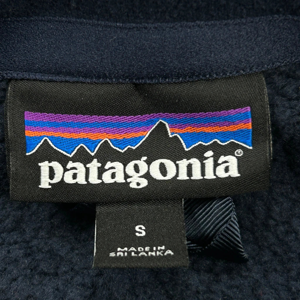 Patagonia Fleece Jacket - Small Blue Polyester - Image 3