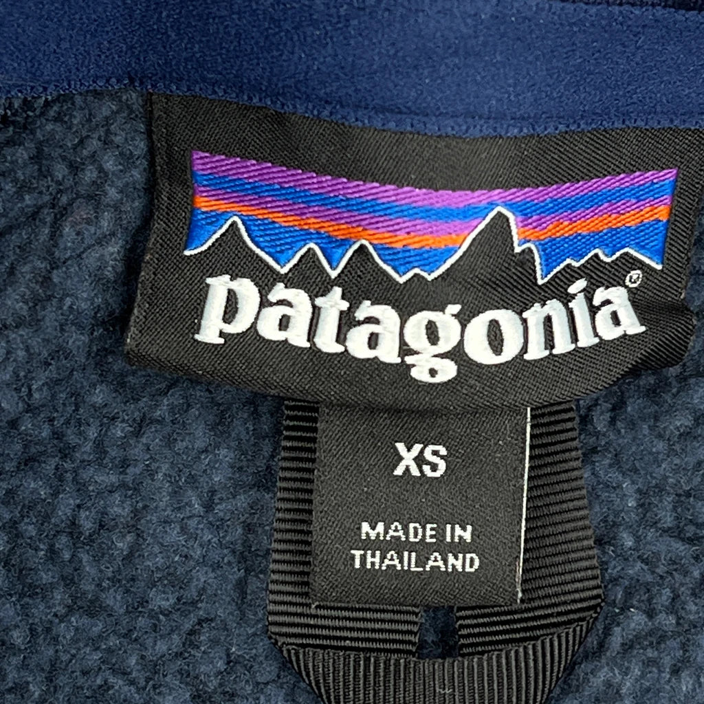 Patagonia Fleece Jacket - XS Blue Polyester - Image 3