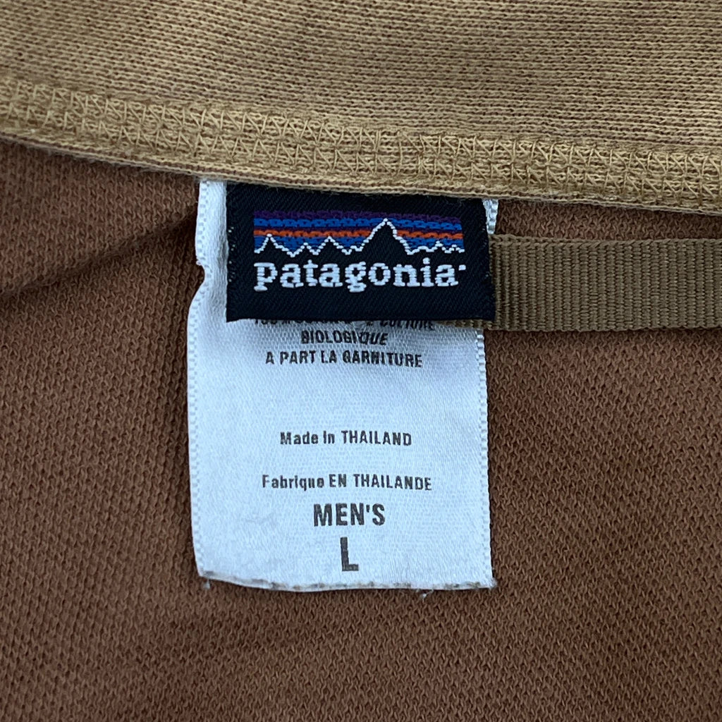 Patagonia Fleece Jacket - Large Brown Cotton - Image 3