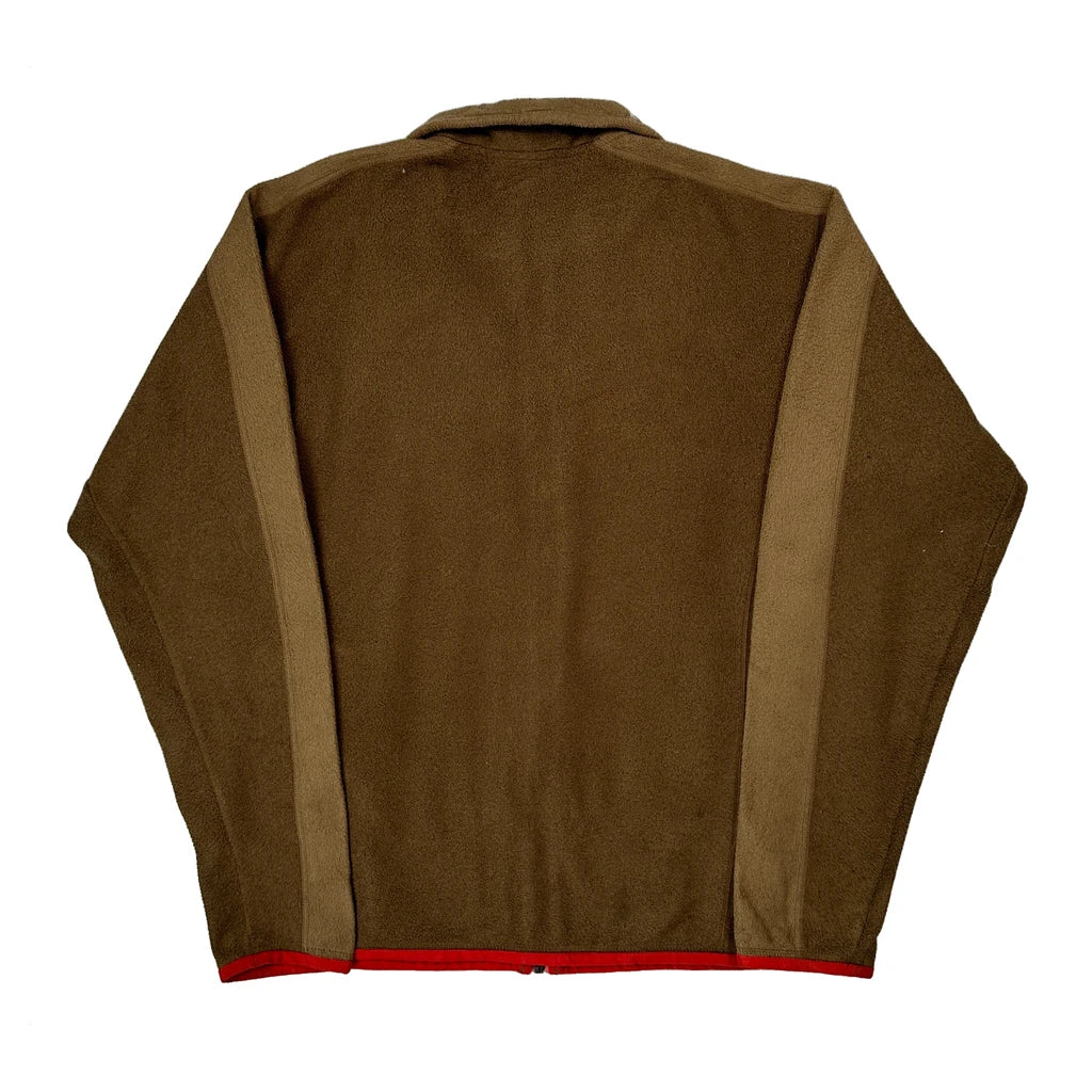 Patagonia Fleece Jacket - Medium Brown Polyester - Image 2