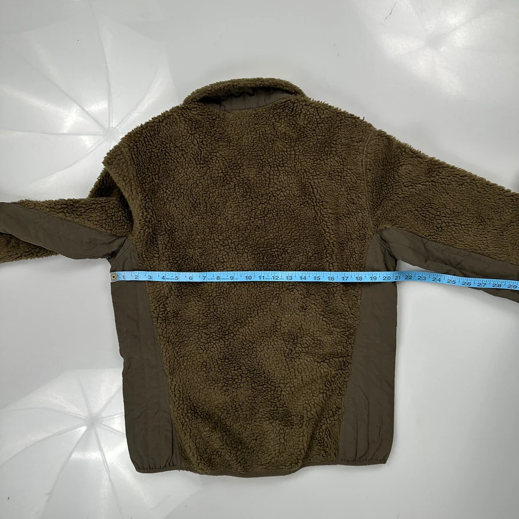 Patagonia Fleece Jacket - Small Brown Polyester - Image 3