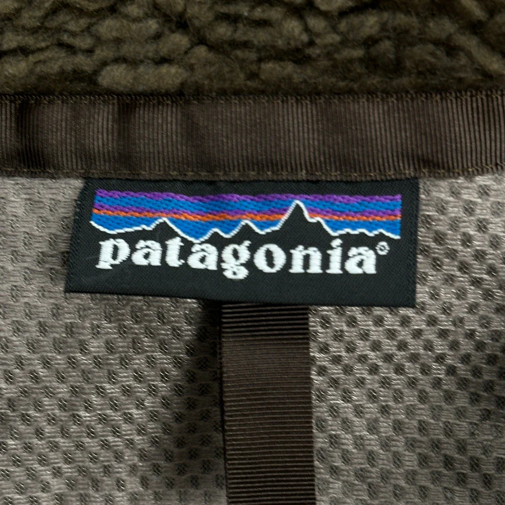 Patagonia Fleece Jacket - Small Brown Polyester - Image 4