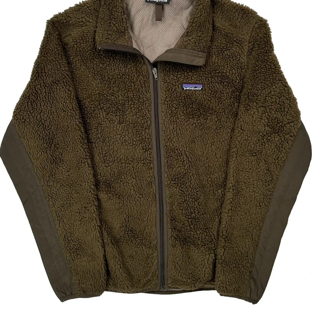 Patagonia Fleece Jacket - Small Brown Polyester - Image 5