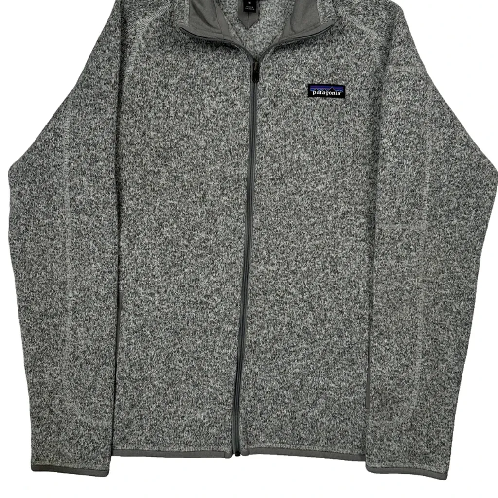 Patagonia Fleece Jacket - Medium Gray Polyester - Image 4