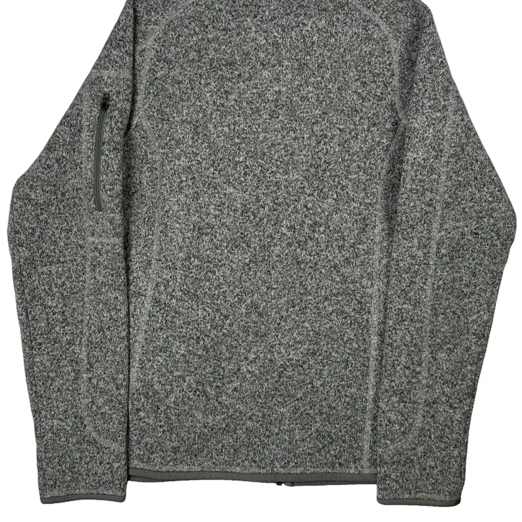 Patagonia Fleece Jacket - Medium Gray Polyester - Image 6