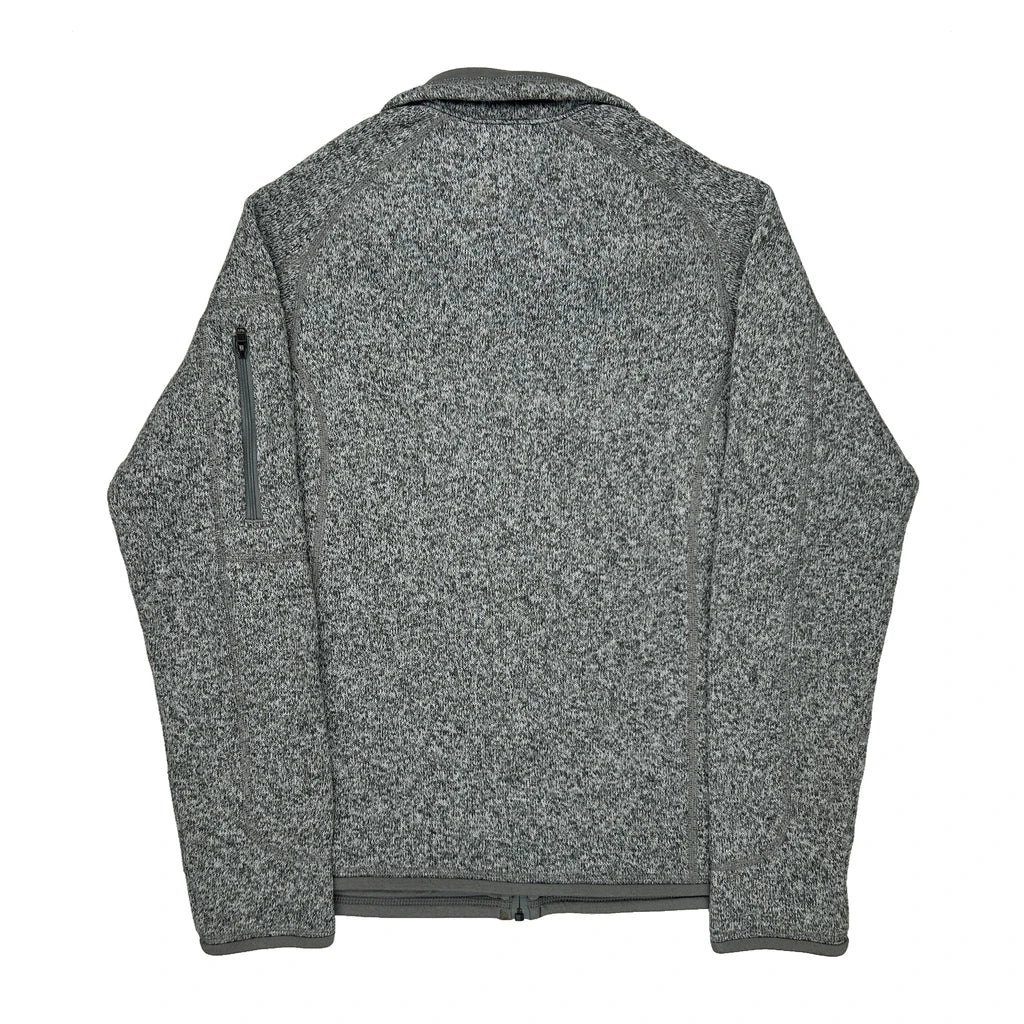 Patagonia Fleece Jacket - Small Gray Polyester - Image 2
