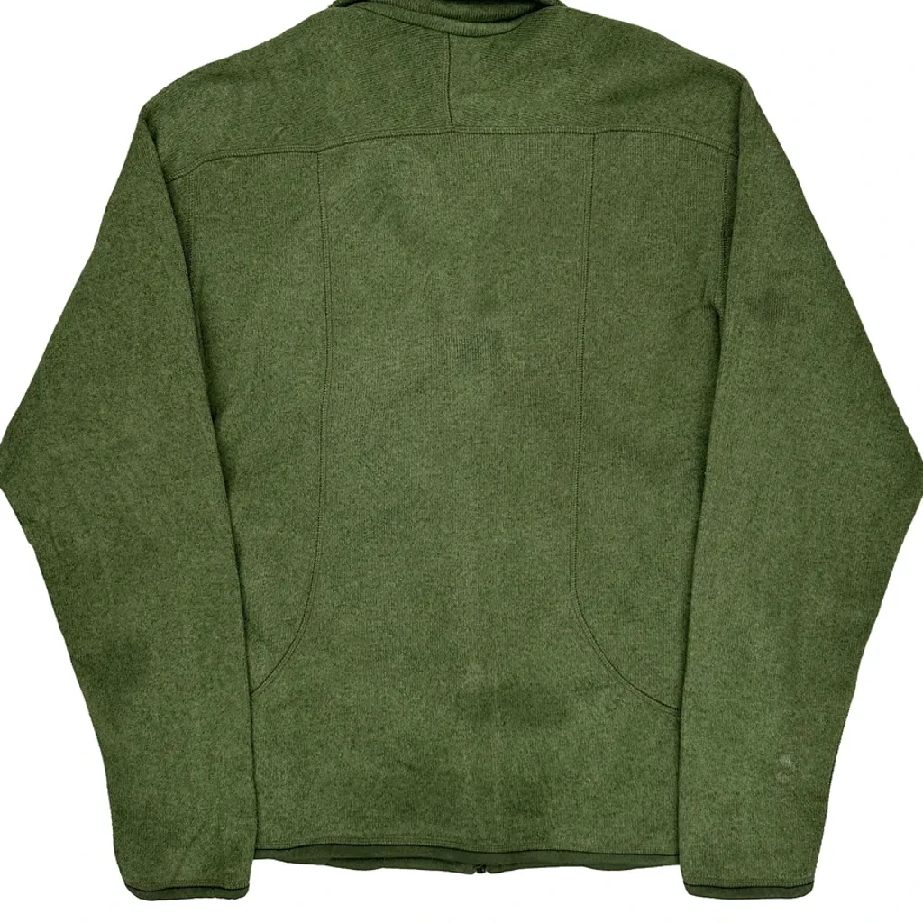 Patagonia Fleece Jacket - Large Green Polyester - Image 6