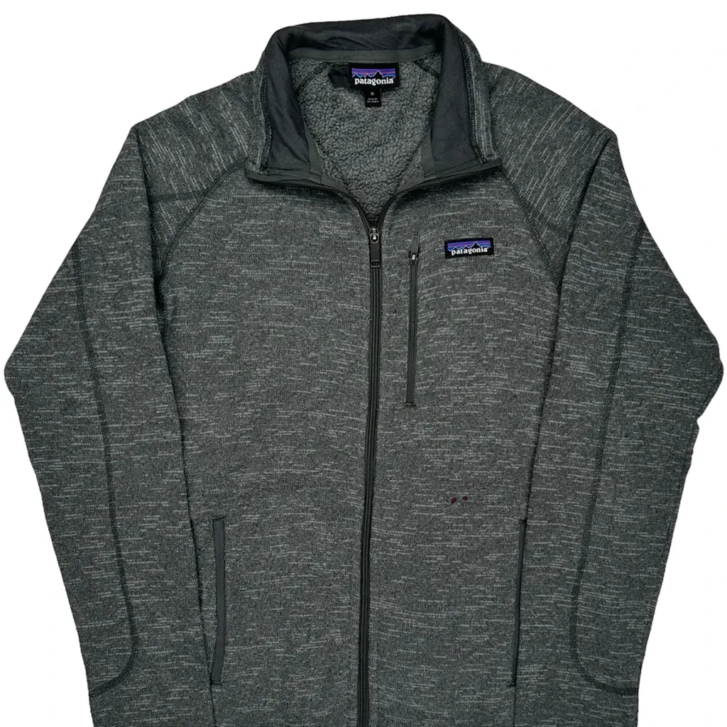 Patagonia Fleece Jacket - Medium Grey Polyester - Image 4