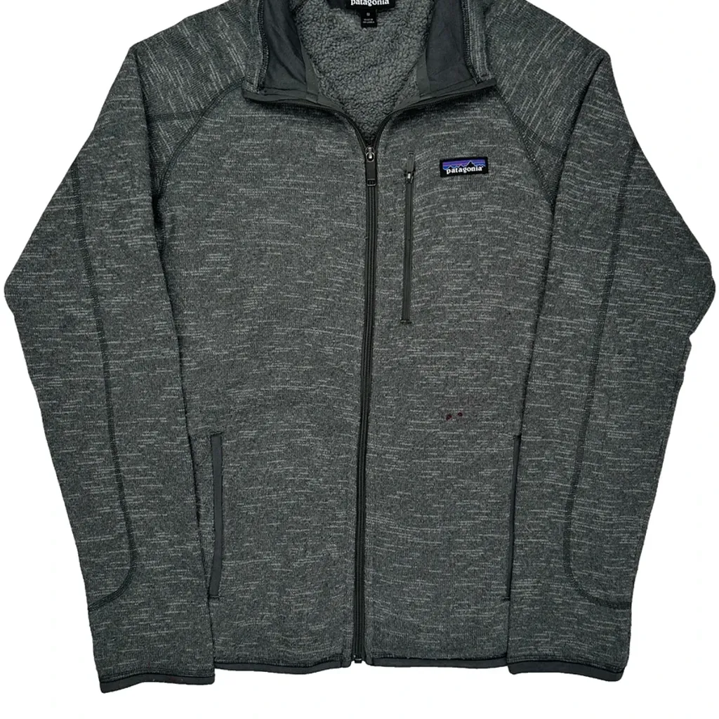 Patagonia Fleece Jacket - Medium Grey Polyester - Image 5