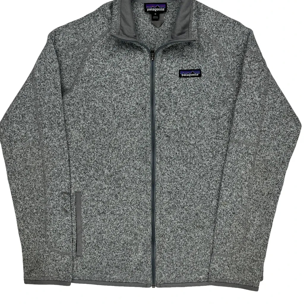 Patagonia Fleece Jacket - Medium Grey Polyester - Image 4