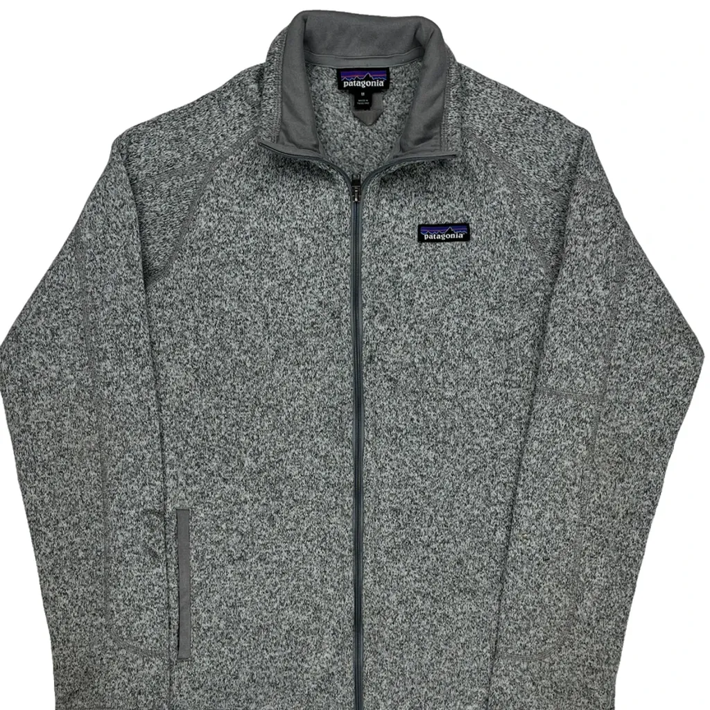 Patagonia Fleece Jacket - Medium Grey Polyester - Image 5