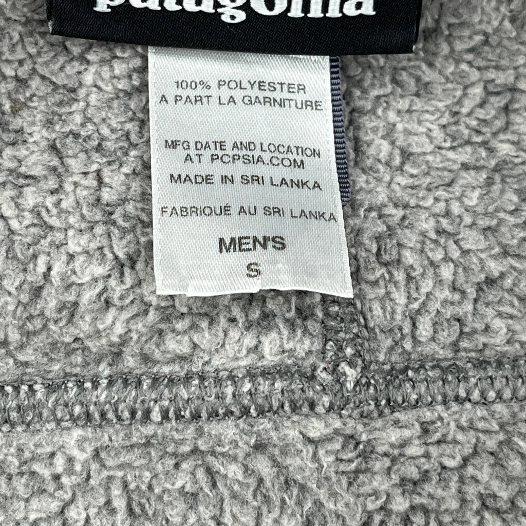 Patagonia Fleece Jacket - Small Grey Polyester - Image 3