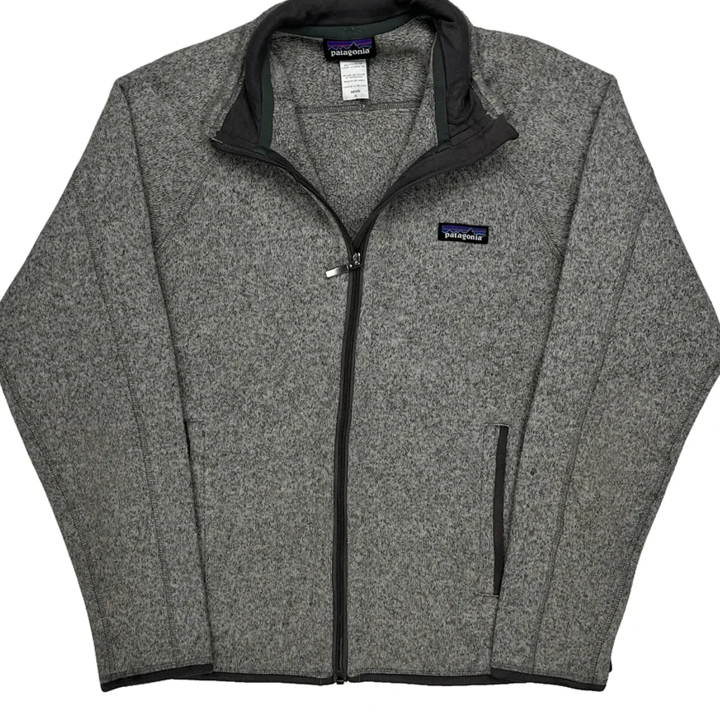 Patagonia Fleece Jacket - Small Grey Polyester - Image 5