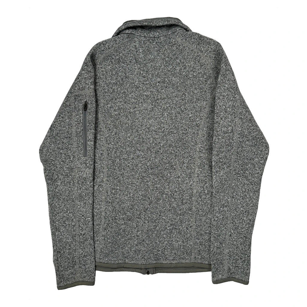 Patagonia Fleece Jacket - Small Grey Polyester - Image 2