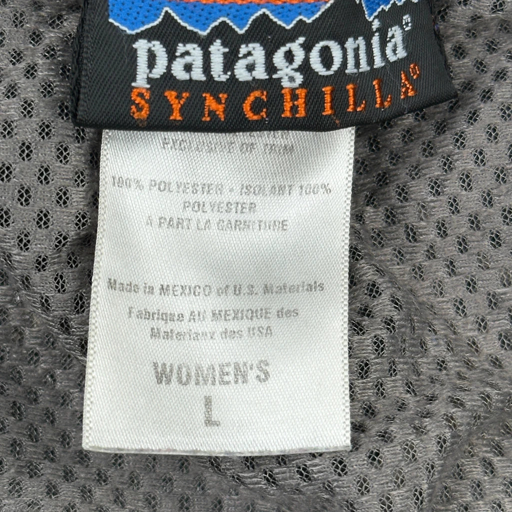 Patagonia Synchilla Fleece Jacket - Large Black Polyester - Image 3
