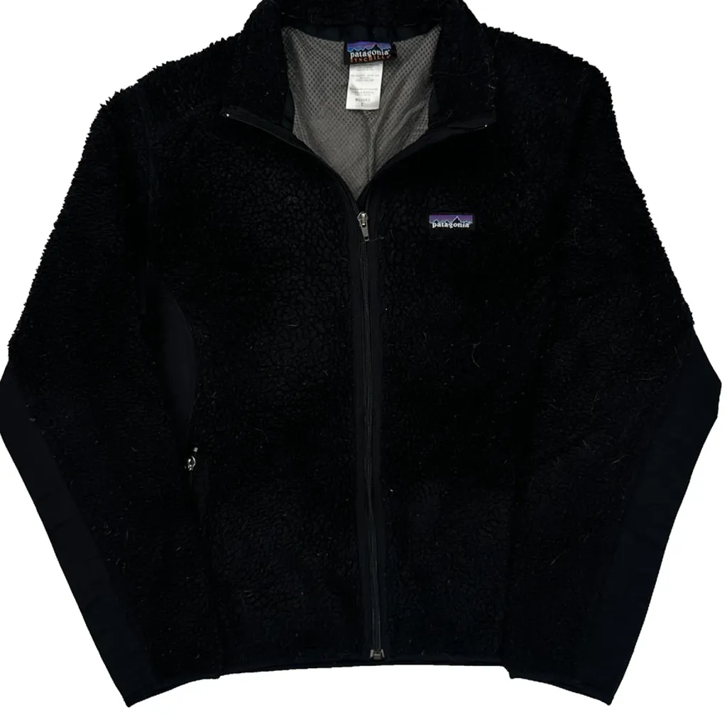 Patagonia Synchilla Fleece Jacket - Large Black Polyester - Image 4