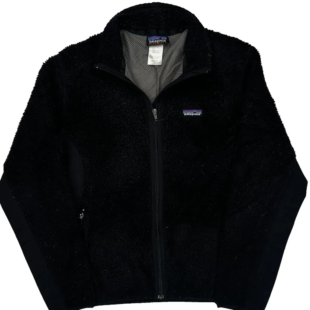 Patagonia Synchilla Fleece Jacket - Large Black Polyester - Image 5