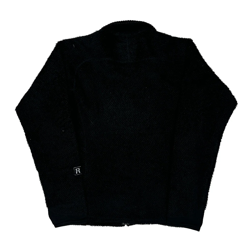 Patagonia Fleece Jacket - Medium Black Polyester - Image 2