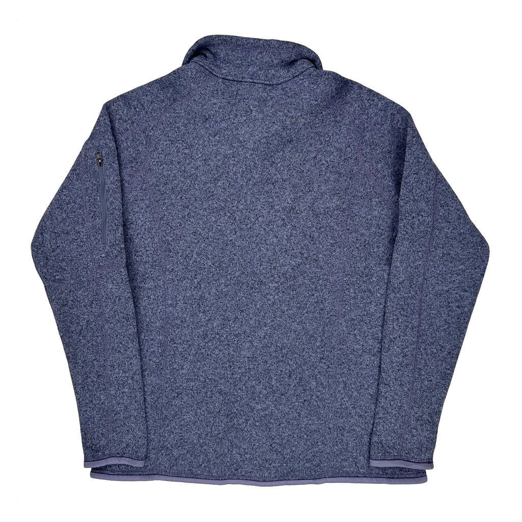 Patagonia Fleece Jacket - Large Blue Polyester - Image 2