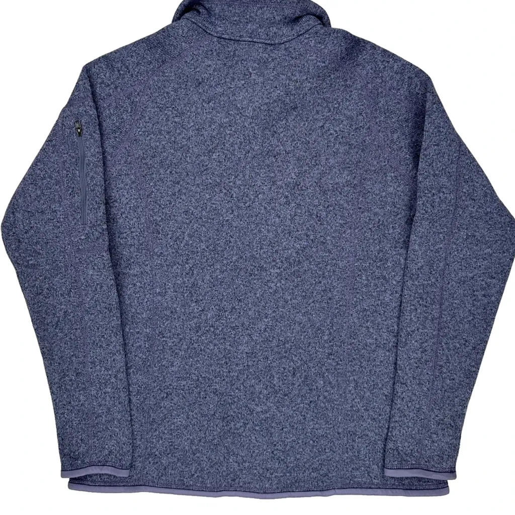 Patagonia Fleece Jacket - Large Blue Polyester - Image 6