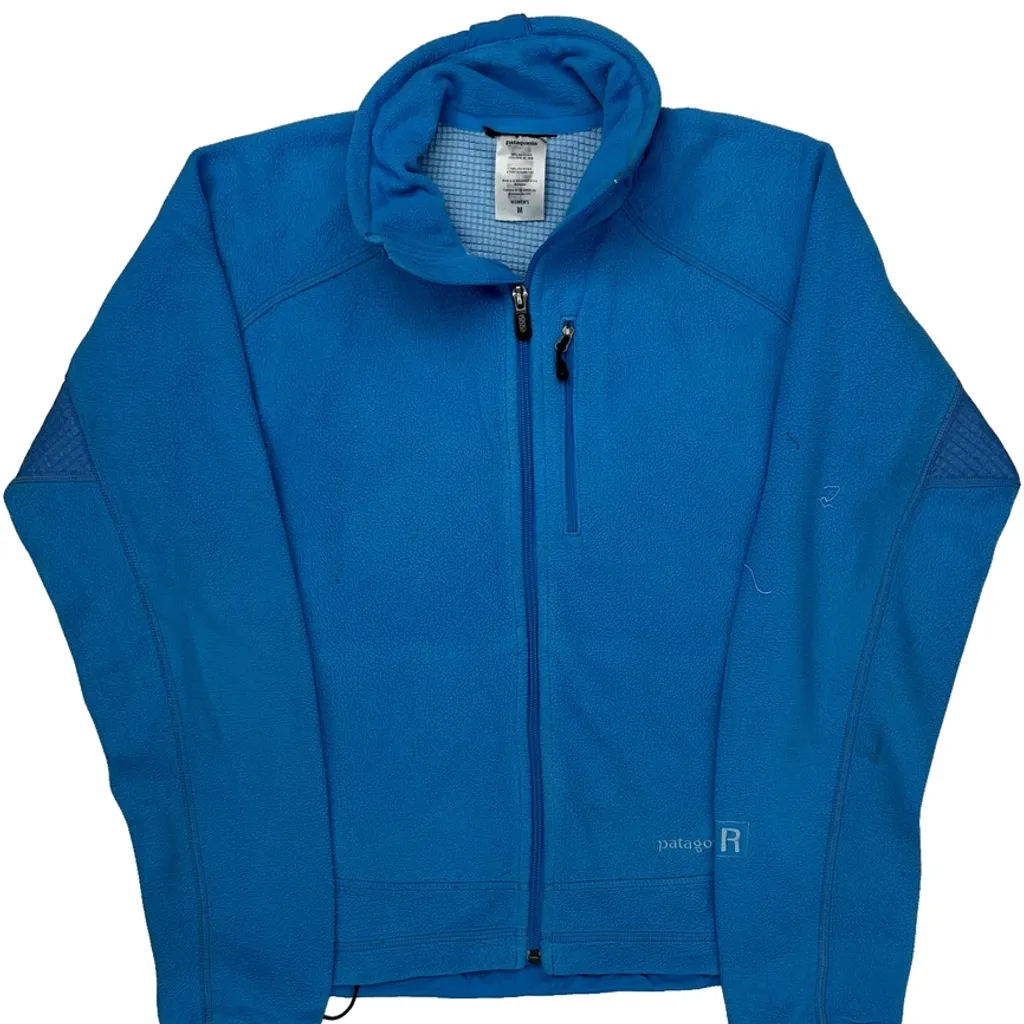 Patagonia Fleece Jacket - Medium Blue Polyester - Image 5