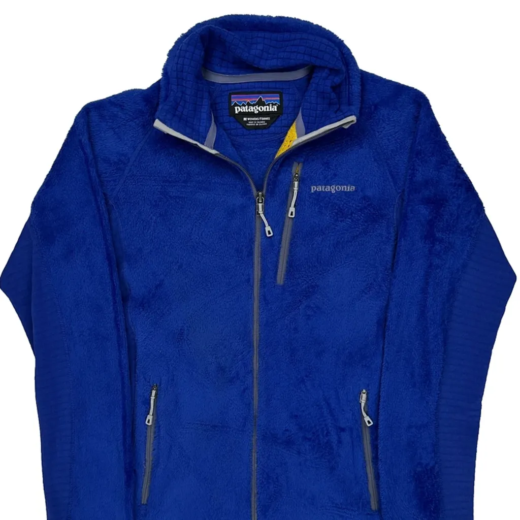 Patagonia Fleece Jacket - Medium Blue Polyester - Image 4